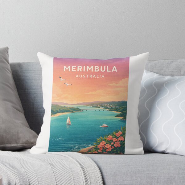 Item preview, Merimbula Sapphire Coast Estuary and New South Wales Coastal Panorama designed and sold by Places On Earth.