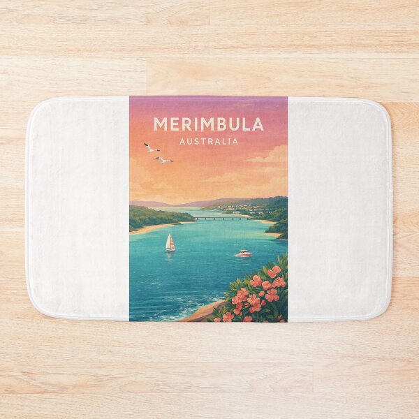 Item preview, Merimbula Sapphire Coast Estuary and New South Wales Coastal Panorama designed and sold by Places On Earth.