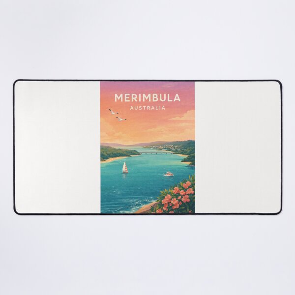 Item preview, Merimbula Sapphire Coast Estuary and New South Wales Coastal Panorama designed and sold by Places On Earth.
