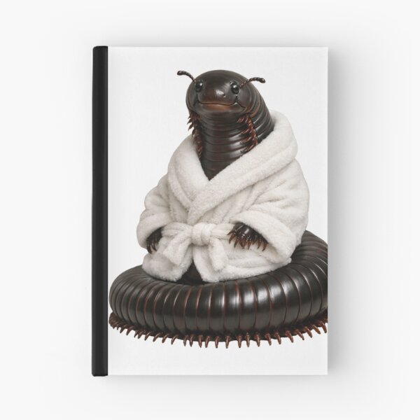 Item preview, Relaxing Bathrobe Giant African Millipede designed and sold by Sillytoe.