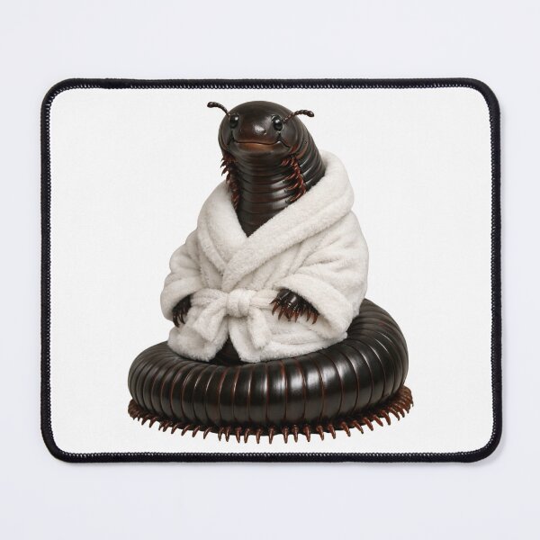 Item preview, Relaxing Bathrobe Giant African Millipede designed and sold by Sillytoe.