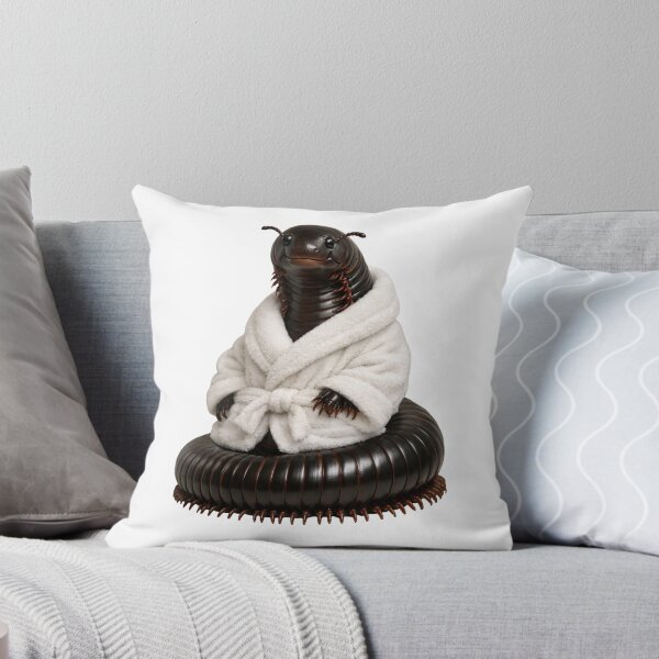 Item preview, Relaxing Bathrobe Giant African Millipede designed and sold by Sillytoe.