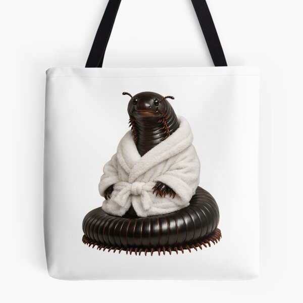 Item preview, Relaxing Bathrobe Giant African Millipede designed and sold by Sillytoe.