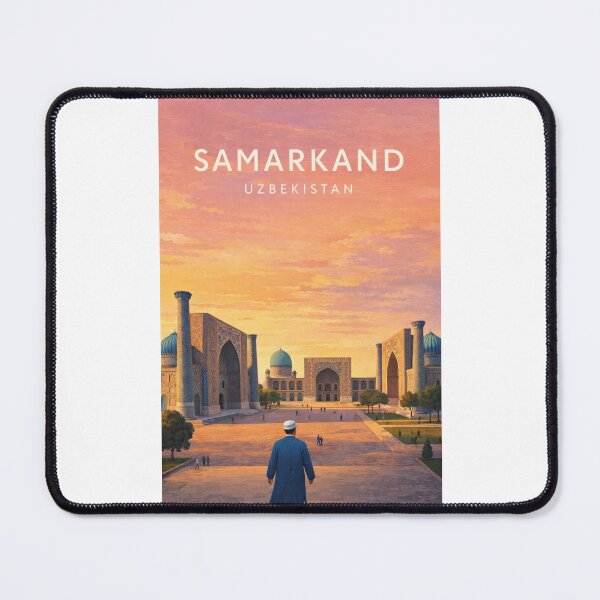 Item preview, Samarkand Registan Square Historic Silk Road Landmark in Uzbekistan designed and sold by Places On Earth.