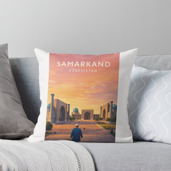 Item preview, Samarkand Registan Square Historic Silk Road Landmark in Uzbekistan designed and sold by Places On Earth.