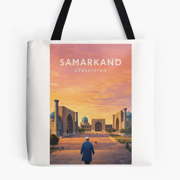 Item preview, Samarkand Registan Square Historic Silk Road Landmark in Uzbekistan designed and sold by Places On Earth.