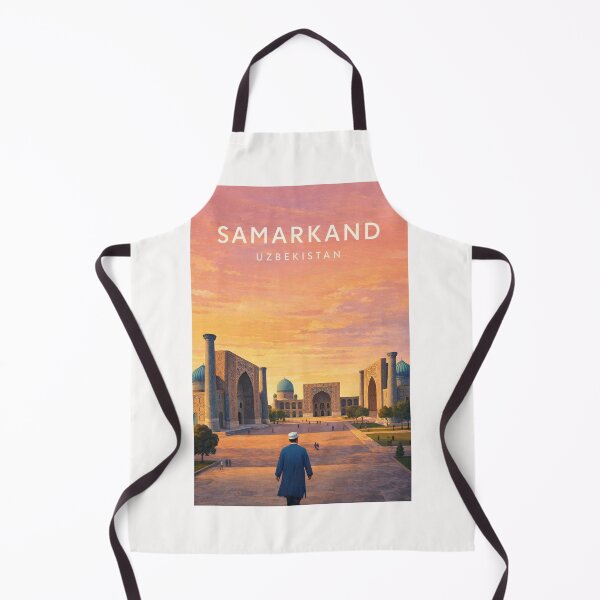 Item preview, Samarkand Registan Square Historic Silk Road Landmark in Uzbekistan designed and sold by Places On Earth.