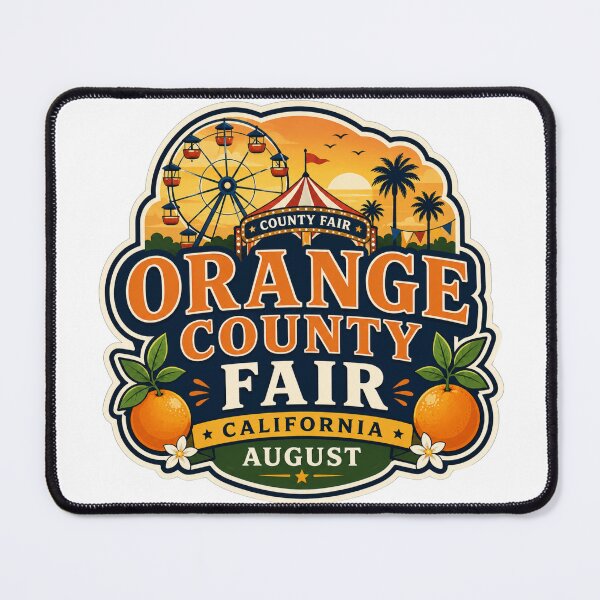 Item preview, Orange County Fair August California Festival designed and sold by Combat Skies.