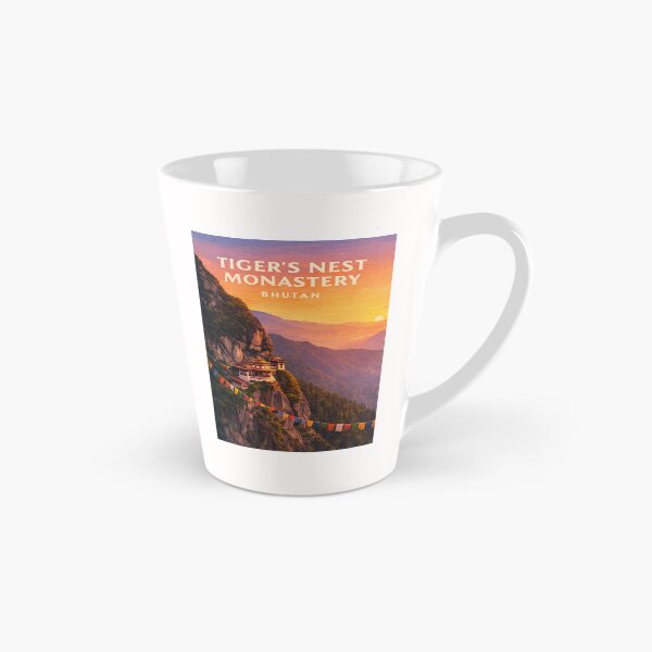 Item preview, Tiger's Nest Monastery Paro Taktsang Cliffside Temple in Bhutan designed and sold by Places On Earth.