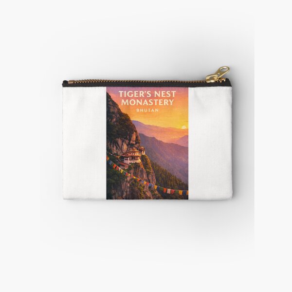 Item preview, Tiger's Nest Monastery Paro Taktsang Cliffside Temple in Bhutan designed and sold by Places On Earth.