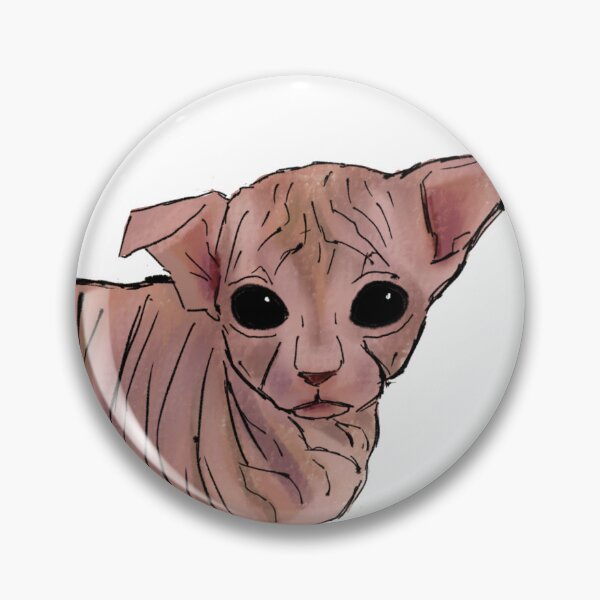 Item preview, Wrinkly Cat designed and sold by str4wberryblush2.0.