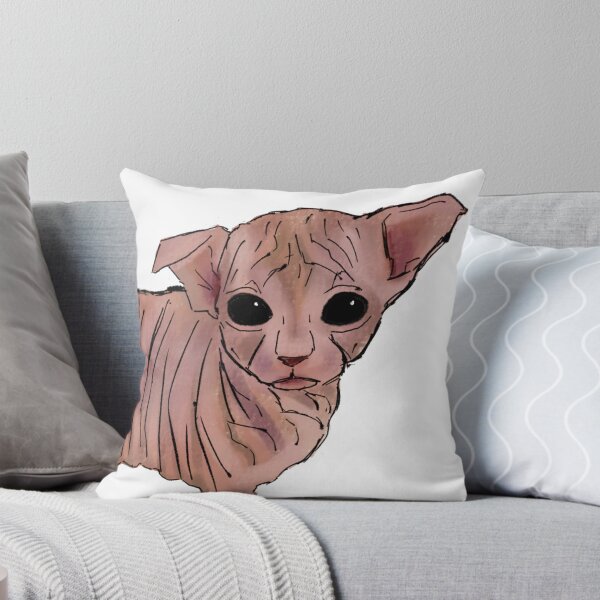 Item preview, Wrinkly Cat designed and sold by str4wberryblush2.0.