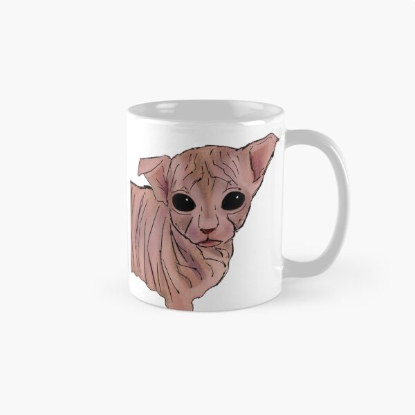 Item preview, Wrinkly Cat designed and sold by str4wberryblush2.0.