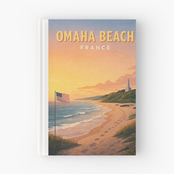 Item preview, Omaha Beach Normandy Coast and D Day Memorial Landscape France designed and sold by Places On Earth.