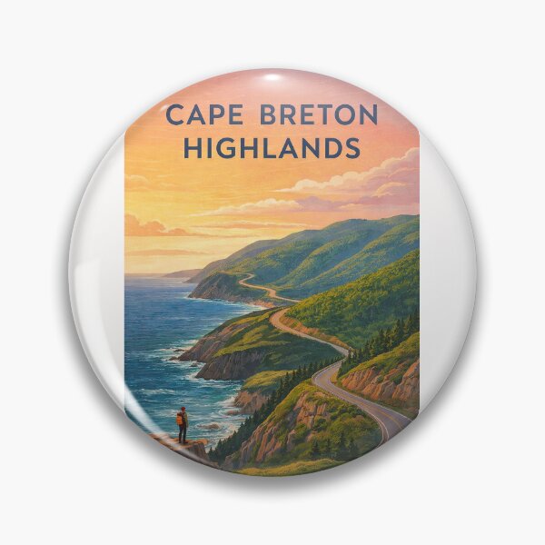 Item preview, Cape Breton Highlands Cabot Trail Atlantic Coast Scenic Drive designed and sold by Places On Earth.