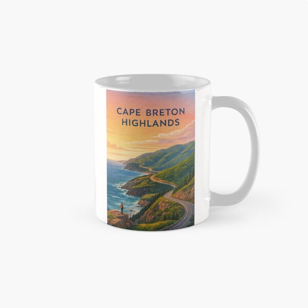 Artikelvorschau, Cape Breton Highlands Cabot Trail Atlantic Coast Scenic Drive entworfen und verkauft von Places On Earth.