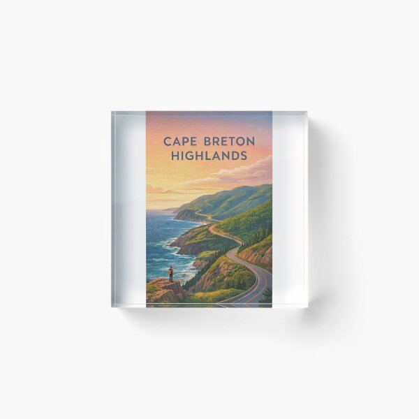 Artikelvorschau, Cape Breton Highlands Cabot Trail Atlantic Coast Scenic Drive entworfen und verkauft von Places On Earth.