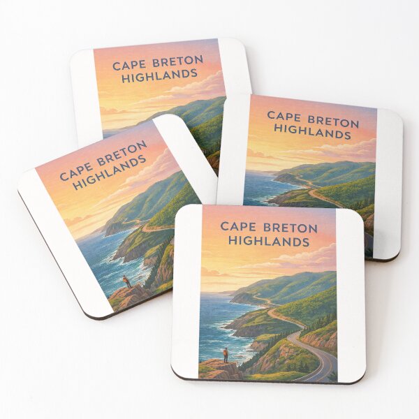 Item preview, Cape Breton Highlands Cabot Trail Atlantic Coast Scenic Drive designed and sold by Places On Earth.