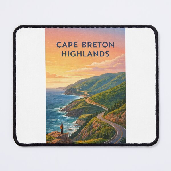 Item preview, Cape Breton Highlands Cabot Trail Atlantic Coast Scenic Drive designed and sold by Places On Earth.
