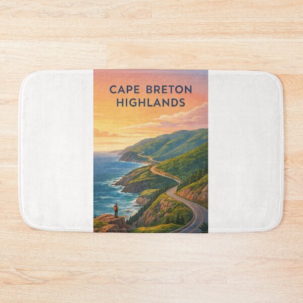 Item preview, Cape Breton Highlands Cabot Trail Atlantic Coast Scenic Drive designed and sold by Places On Earth.