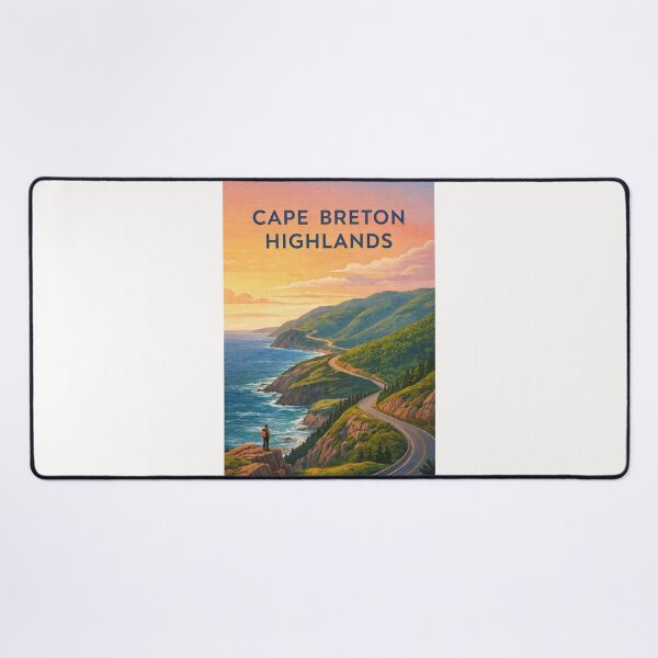 Item preview, Cape Breton Highlands Cabot Trail Atlantic Coast Scenic Drive designed and sold by Places On Earth.