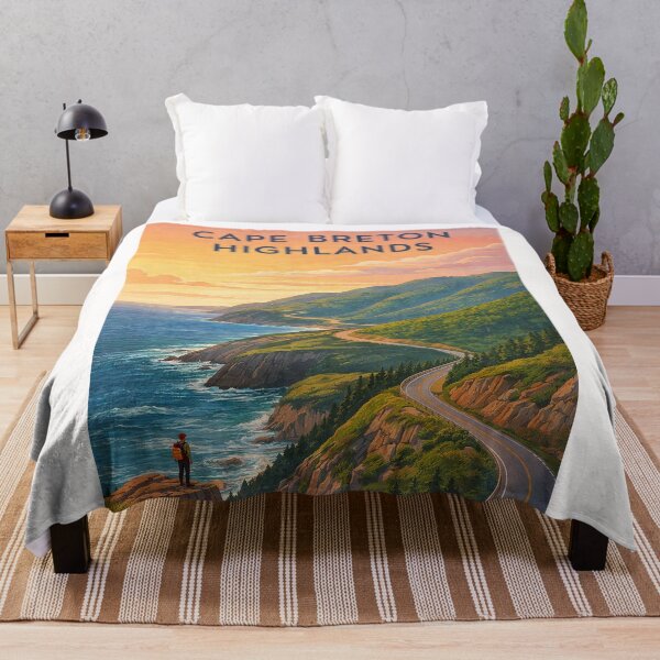 Item preview, Cape Breton Highlands Cabot Trail Atlantic Coast Scenic Drive designed and sold by Places On Earth.