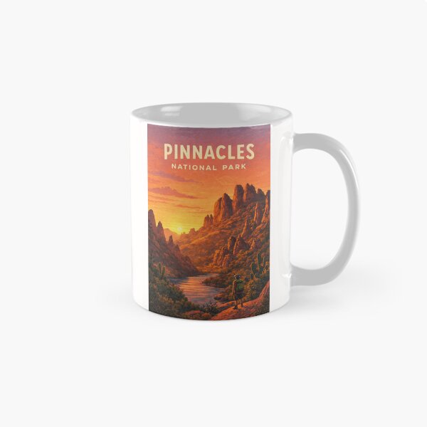 Item preview, Pinnacles National Park High Peaks and California Wilderness designed and sold by Places On Earth.