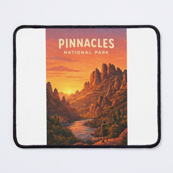 Item preview, Pinnacles National Park High Peaks and California Wilderness designed and sold by Places On Earth.