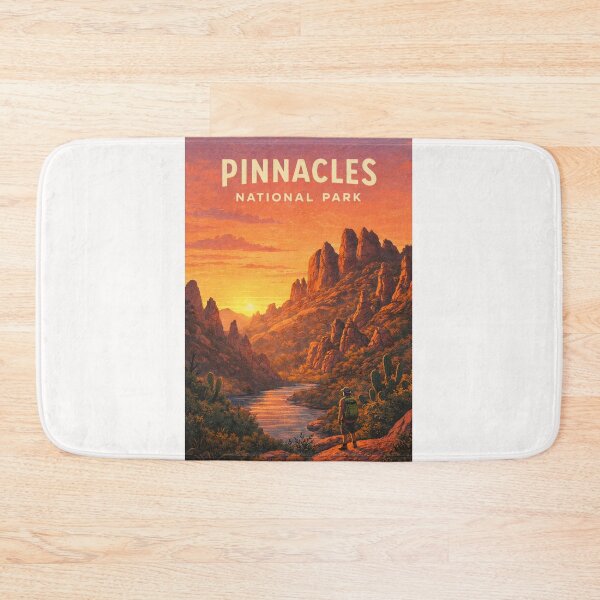 Item preview, Pinnacles National Park High Peaks and California Wilderness designed and sold by Places On Earth.