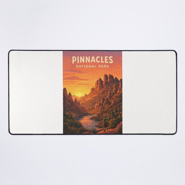 Item preview, Pinnacles National Park High Peaks and California Wilderness designed and sold by Places On Earth.