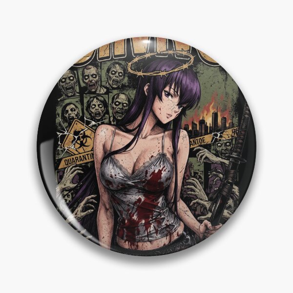 Item preview, Survivor Saeko Vintage designed and sold by MadShroomPrints.