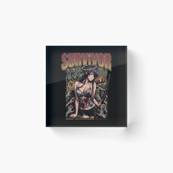 Item preview, Survivor Saeko Vintage designed and sold by MadShroomPrints.