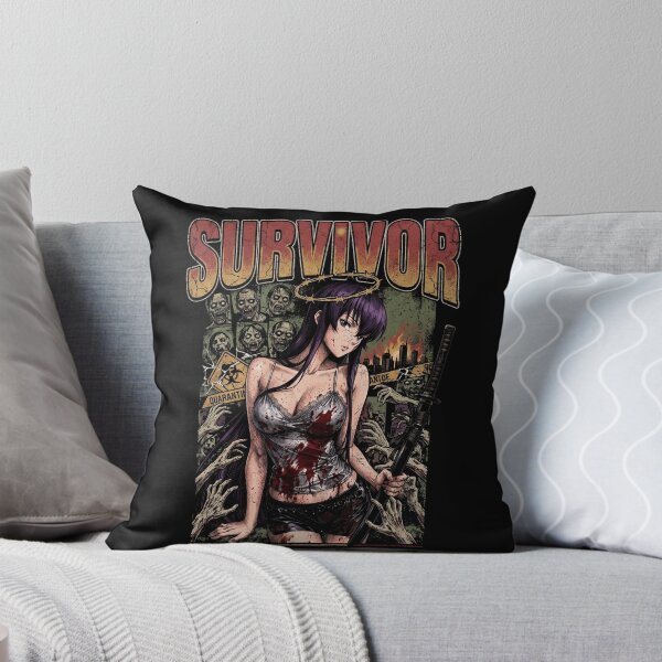 Item preview, Survivor Saeko Vintage designed and sold by MadShroomPrints.