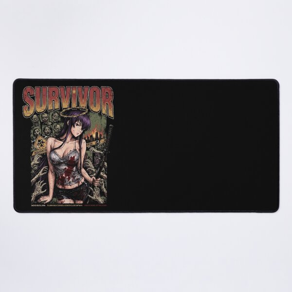 Item preview, Survivor Saeko Vintage designed and sold by MadShroomPrints.