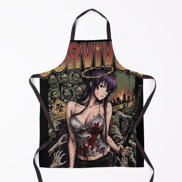 Item preview, Survivor Saeko Vintage designed and sold by MadShroomPrints.