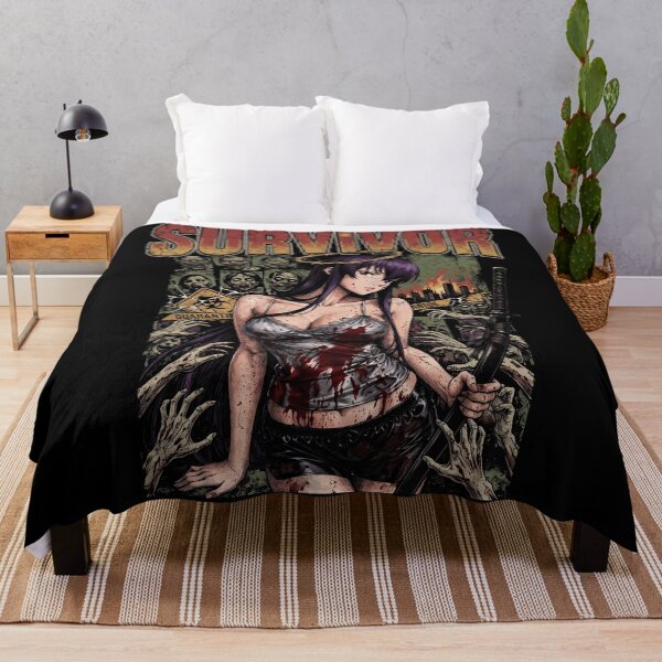 Item preview, Survivor Saeko Vintage designed and sold by MadShroomPrints.