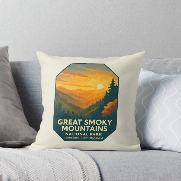 Item preview, Great Smoky Mountains National Park Retro Sticker designed and sold by Ismeal Von.