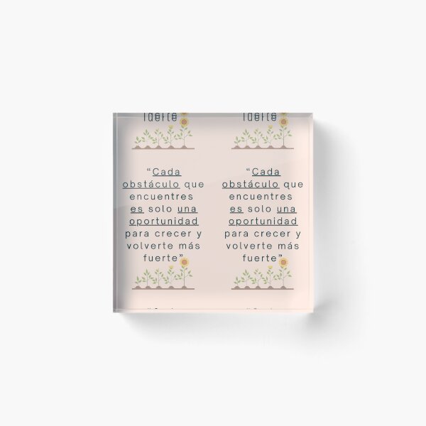 Item preview, Quote about overcoming adversity: Obstacles make you stronger designed and sold by frasesemotivas.