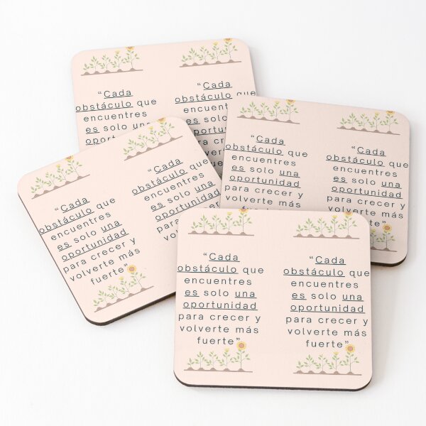 Item preview, Quote about overcoming adversity: Obstacles make you stronger designed and sold by frasesemotivas.
