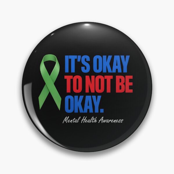 Item preview,  It's Okay to Not Be Okay Awareness  designed and sold by dragonbol023.