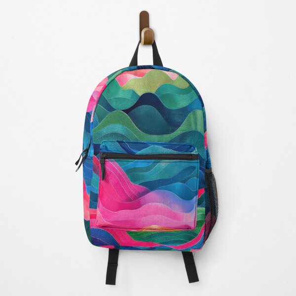 Item preview, Nature-Inspired Abstract Colorful Mountains And Blue Sky designed and sold by DEC02.