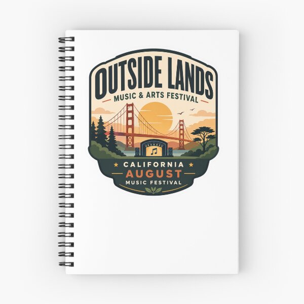 Item preview, Festival de Música y Arte Outside Lands, California Design designed and sold by IRON WINGS /USAF.