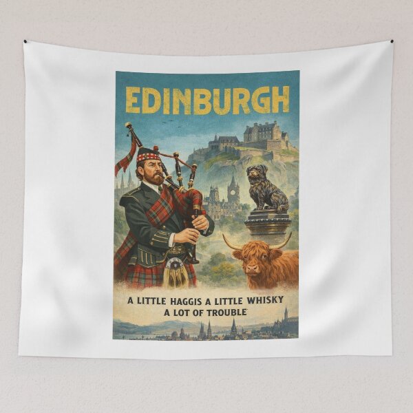 Item preview, Edinburgh Scotland Edinburgh Castle Royal Mile Scottish Heritage designed and sold by Aryabek.
