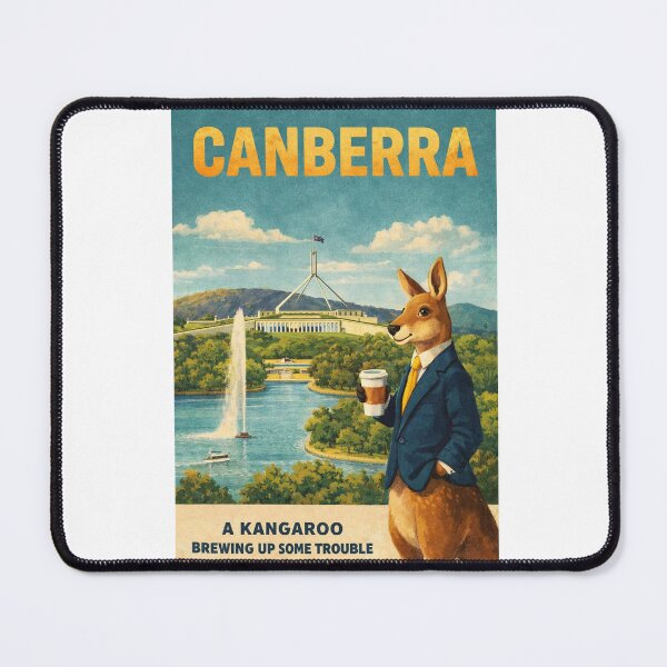 Item preview, Canberra Australia Parliament House Lake Burley Griffin Capital Landmark designed and sold by Aryabek.