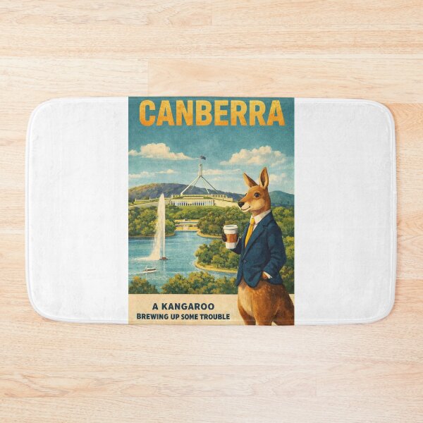 Item preview, Canberra Australia Parliament House Lake Burley Griffin Capital Landmark designed and sold by Aryabek.