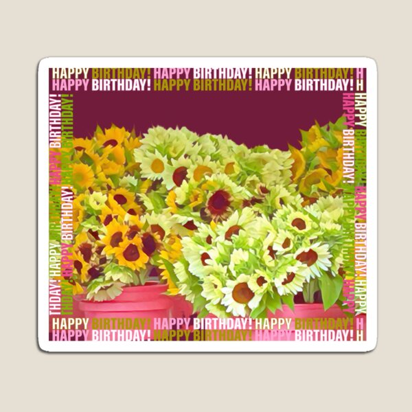 Item preview, Say it with Sunflowers  designed and sold by oh-bi-me.
