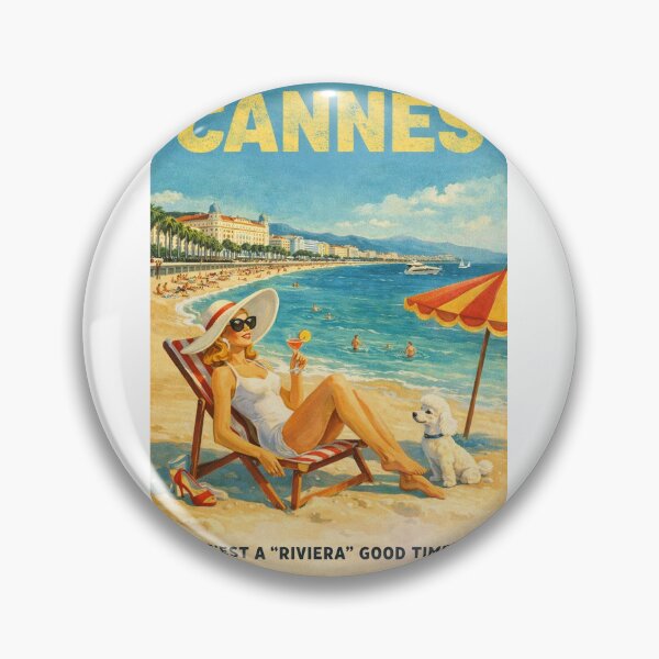 Item preview, Cannes France French Riviera Promenade de la Croisette Mediterranean Coast designed and sold by Aryabek.