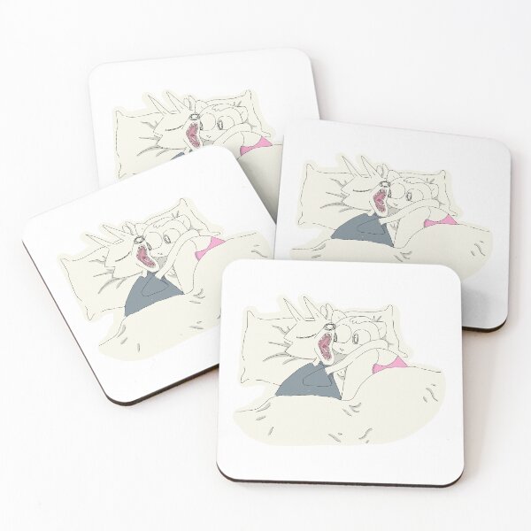 Item preview, Cute Sleeping Billie and Mittens designed and sold by alexcreatesart.