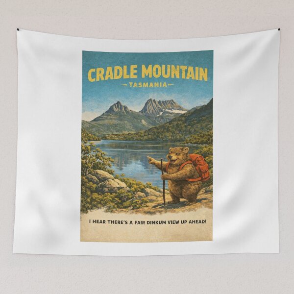 Item preview, Cradle Mountain Tasmania Dove Lake Overland Track Wilderness designed and sold by Aryabek.