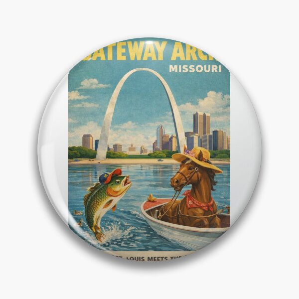 Item preview, Gateway Arch St Louis Missouri Mississippi River National Landmark designed and sold by Aryabek.